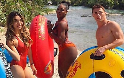 Παιχνίδια στο νερό με την Σερένα Γουίλιαμς