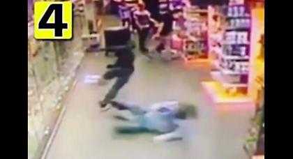 Έπιασε ληστή με δολοφονικό… τάκλιν! (video)