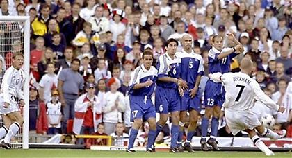 Όταν ο Μπέκαμ «ζωγράφιζε» την Ελλάδα… (video)