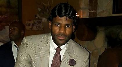 Ο Λεμπρόν αυτοσαρκάζεται (pic)