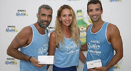 Η Έφυ Σφυρή και η Amstel Radler «γράφουν» στο Beach Volley Series