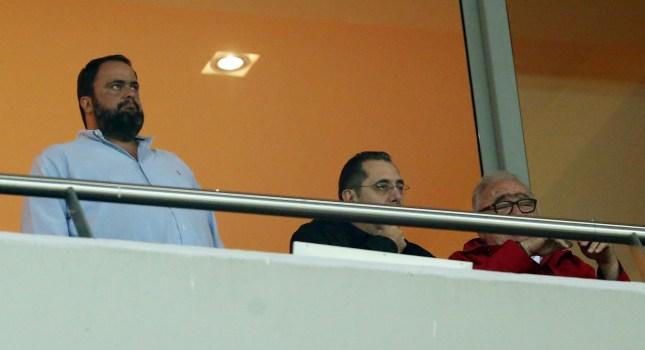 Στο γήπεδο ο Σωκράτης Κόκκαλης