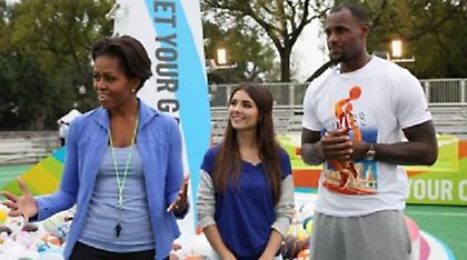 Λεμπρόν και Μισέλ Ομπάμα για τα παιδιά (video)