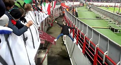 «Τρελός» Ρώσος την είδε... Σπάιντερμαν (video)