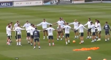 «Παιδική χαρά» η προπόνηση της Ρεάλ (video)