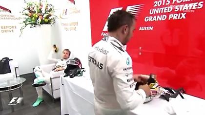 Παραλίγο επεισόδιο Ρόσμπεργκ-Χάμιλτον (video)