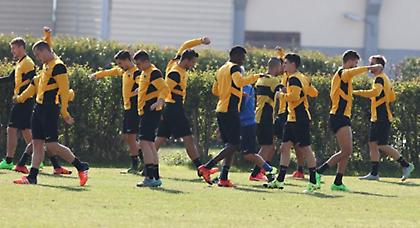 Η ΑΕΚ στις εγκαταστάσεις της Ξάνθης (pics)