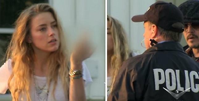 Η φάρσα του Τζόνι Ντεπ  στην Άμπερ Χερντ (video)