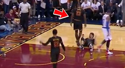 Δώσε ένα χέρι, ρε Λεμπρόν (video)