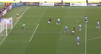 Πέναλτι έξω από την περιοχή κέρδισε η Ρόμα! (video)