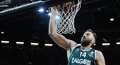 Σάρωσε με Βουγιούκα πριν τον Παναθηναϊκό η Ζαλγκίρις