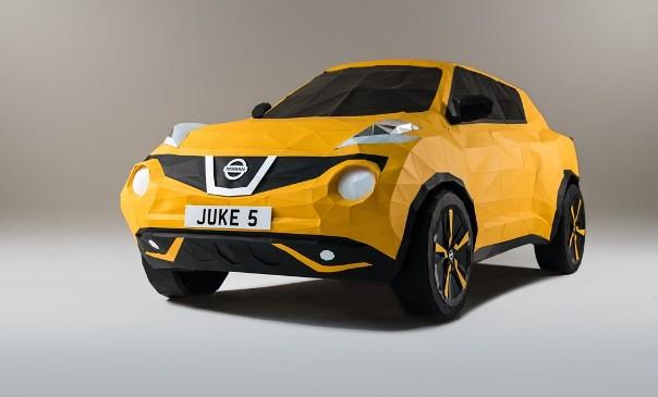Ένα Nissan JUKE φτιαγμένο από… χαρτί (video)