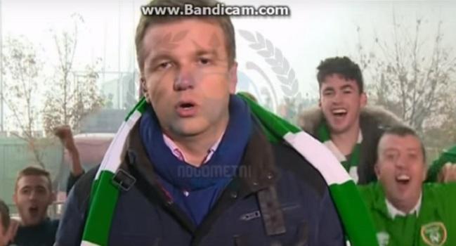 Ο πιο επαγγελματίας ρεπόρτερ… ever (video)