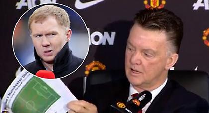 Νέο «κράξιμο» Σκόουλς σε Φαν Χάαλ