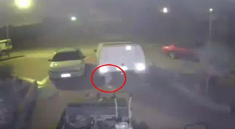 Φάντασμα σε πάρκινγκ της Αυστραλίας (video)