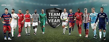 Οι υποψήφιοι για την κορυφαία ομάδα της χρονιάς από την UEFA