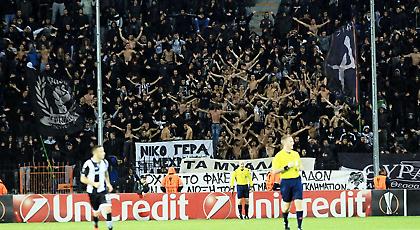 Το ειρωνικό σύνθημα των οπαδών του ΠΑΟΚ στην Τούμπα! (video)