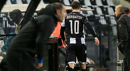 Έφυγε απ’ το γήπεδο ο Μπερμπάτοφ!