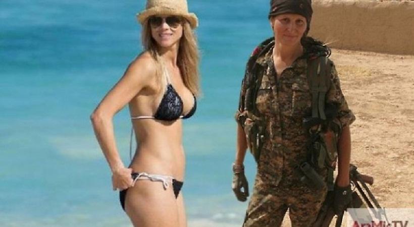Πρώην μοντέλο από τον Καναδά πολεμάει με τους Κούρδους εναντίον των τζιχαντιστών (pics)