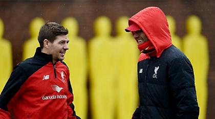 Προπονήθηκε με Λίβερπουλ ο Τζέραρντ