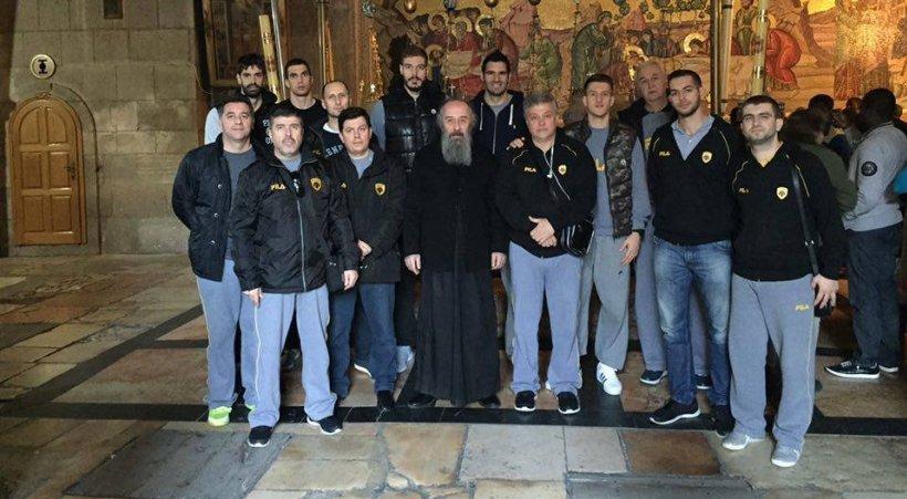 Στους Αγίους Τόπους η ΑΕΚ (pics)