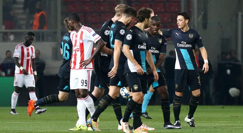 Ολυμπιακός – Άρσεναλ 0-3