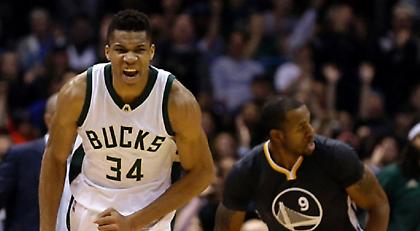 Stop από Αντετοκούνμπο στους Γουόριορς!