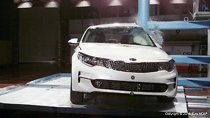 Πέντε αστέρια ασφάλειας για τα νέα Kia Optima και Sportage