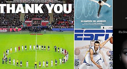 Τα καλύτερα αθλητικά εξώφυλλα του 2015 (pics)