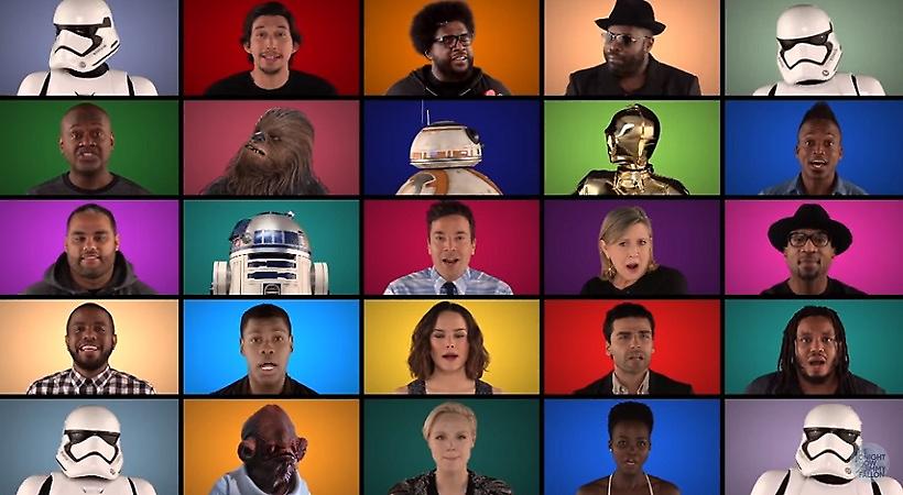 Ο Τζίμι Φάλον εκτελεί ακαπέλα τα μουσικά θέματα των ταινιών του «Star Wars»