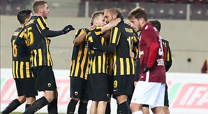 Ωραίο ποδόσφαιρο και γκολάρες από την ΑΕΚ