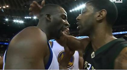 Τσαμπουκάς στο φινάλε μεταξύ Γουόριορς-Μπακς