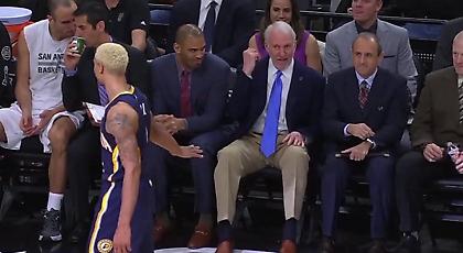 Ο Πόποβιτς «γλεντάει» τον Χιλ για το μαλλί του (video)