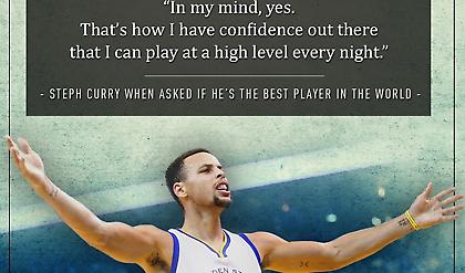 Κάρι: «Στο μυαλό μου, ναι, είμαι ο καλύτερος»