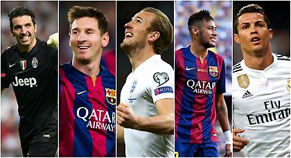 Οι 100 καλύτεροι ποδοσφαιριστές του 2015