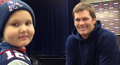 Έφτιαξε τη μέρα ενός κοριτσιού με λευχαιμία ο Μπρέιντι