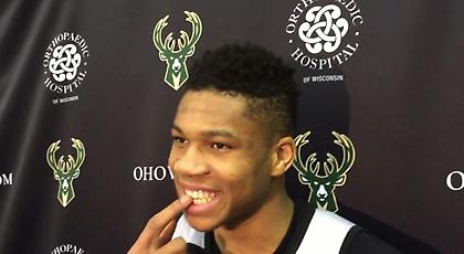 Αντετοκούνμπο: «Τώρα θα σουτάρω βολές σαν τον… Κάρι»! (video)