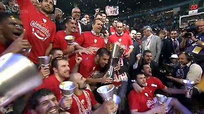 Αφιέρωμα της Ευρωλίγκας στο έπος του Ολυμπιακού στην Πόλη (video)