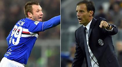 Θερμή αγκαλιά Αλέγκρι, Κασάνο πριν το Σαμπντόρια-Γιουβέντους (video)