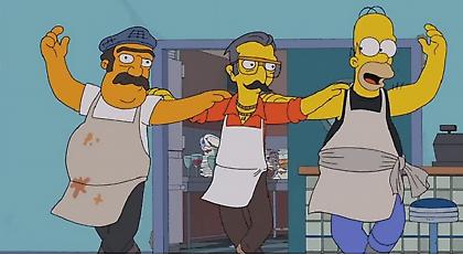 Ο Homer Simpson χορεύει συρτάκι (video)