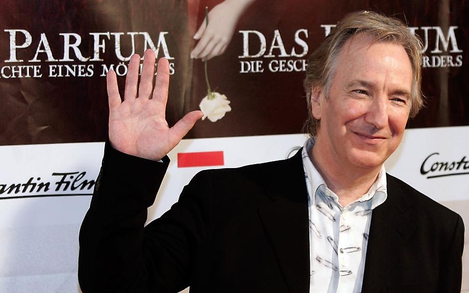 Πέθανε σε ηλικία 69 ετών ο ηθοποιός Αλαν Ρίκμαν