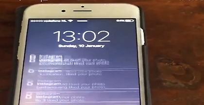 Αυτό συμβαίνει στο τηλέφωνο σου όταν έχεις 8 εκατ. followers στο instagram