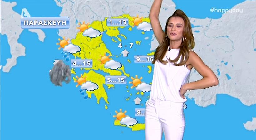 Η… αόρατη σφουγγαρίστρα της Ελένης Τσολάκη (video)