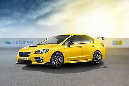Το Subaru WRX STI S207 κάνει δυναμική εκκίνηση