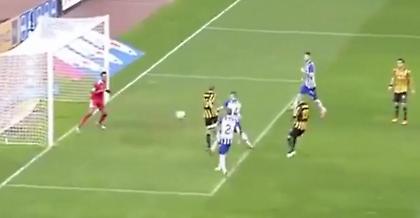 Τα γκολ από το ΑΕΚ-Ηρακλής