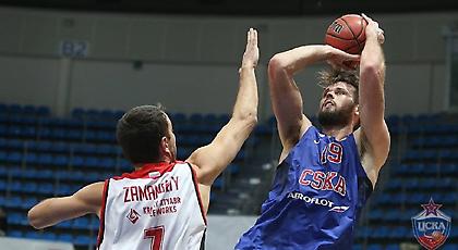 Χαλαρή «προπόνηση» για ΤΣΣΚΑ