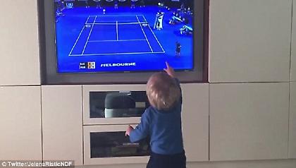 Πανηγυρίζει και ο Τζόκο τζούνιορ! (video)