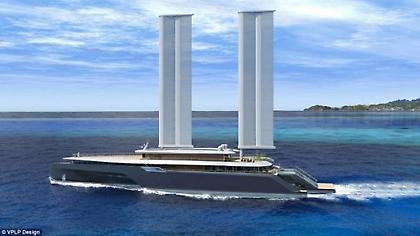 Γιοτ κινείται με αιολική ενέργεια και έχει φυτεμένο δέντρο στην πρύμνη (video)