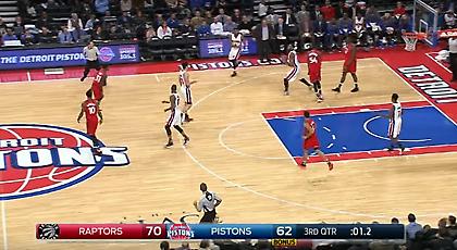 Τρομερό: Το έβαλε από μπασκέτα σε μπασκέτα ο Ντράμοντ! (video)