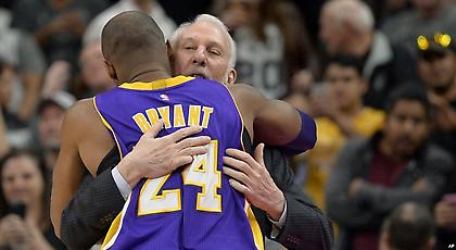 Ξεκαρδιστικό: Ο Πόποβιτς παίζει άμυνα τον Κόμπι (video)